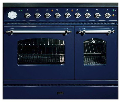اجاق آشپزخانه ILVE PD-90BN-MP Blue عکس, مشخصات
