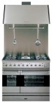 厨房炉灶 ILVE PD-90R-VG Stainless-Steel 90.00x91.00x60.00 厘米