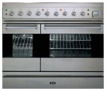 Σόμπα κουζίνα ILVE PD-90V-MP Stainless-Steel 90.00x87.00x60.00 cm