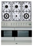 Кухонная плита ILVE PDF-1006-VG Stainless-Steel 100.00x87.00x60.00 см