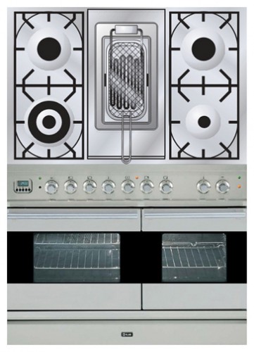 Estufa de la cocina ILVE PDF-100R-MP Stainless-Steel Foto, características