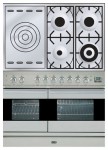 Кухонная плита ILVE PDF-100S-VG Stainless-Steel 100.00x87.00x60.00 см