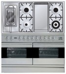 Кухонная плита ILVE PDF-120FR-MP Stainless-Steel 120.00x87.00x60.00 см