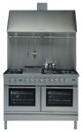 Stufa di Cucina ILVE PDF-120S-VG Stainless-Steel 120.00x87.00x60.00 cm