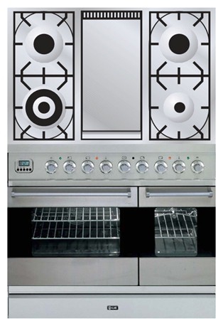 Кухненската Печка ILVE PDF-90F-VG Stainless-Steel снимка, Характеристики