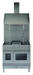 Stufa di Cucina ILVE PDFE-90-MP Stainless-Steel 90.00x87.00x60.00 cm