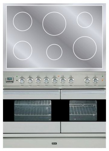 اجاق آشپزخانه ILVE PDFI-100-MP Stainless-Steel عکس, مشخصات