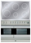 Fornuis ILVE PDFI-100-MP Stainless-Steel 100.00x85.00x60.00 cm