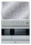 Кухонная плита ILVE PDFI-100-MW Stainless-Steel 100.00x85.00x60.00 см
