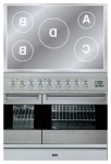 Fornuis ILVE PDFI-90-MP Stainless-Steel 90.00x85.00x60.00 cm