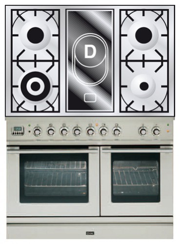 موقد المطبخ ILVE PDL-100V-VG Stainless-Steel صورة فوتوغرافية, مميزات