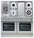 Σόμπα κουζίνα ILVE PDL-120FR-MP Stainless-Steel 120.00x90.00x70.00 cm