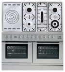 Tűzhely ILVE PDL-120S-VG Stainless-Steel 120.00x90.00x60.00 cm