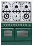 厨房炉灶 ILVE PDN-1006-VG Green 100.00x90.00x60.00 厘米