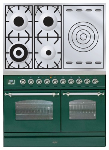 Кухонная плита ILVE PDN-100S-VG Green Фото, характеристики
