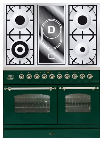 Mutfak ocağı ILVE PDN-100V-VG Green fotoğraf, özellikleri