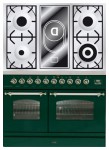 Кухненската Печка ILVE PDN-100V-VG Green 100.00x90.00x60.00 см