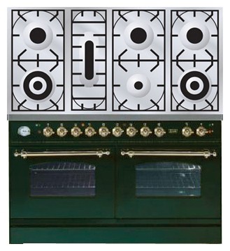 Σόμπα κουζίνα ILVE PDN-1207-VG Green φωτογραφία, χαρακτηριστικά
