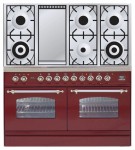 Stufa di Cucina ILVE PDN-120F-VG Red 120.00x90.00x70.00 cm