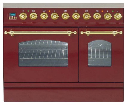 Σόμπα κουζίνα ILVE PDN-90-MP Red φωτογραφία, χαρακτηριστικά