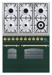 štedilnik ILVE PDN-906-VG Green 90.00x87.00x60.00 cm