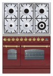 Estufa de la cocina ILVE PDN-906-VG Red 90.00x87.00x60.00 cm