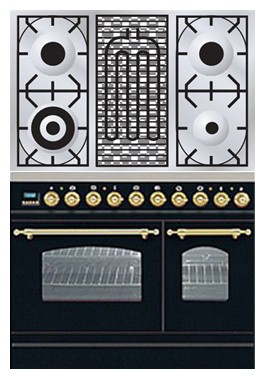 रसोई चूल्हा ILVE PDN-90B-MP Matt तस्वीर, विशेषताएँ