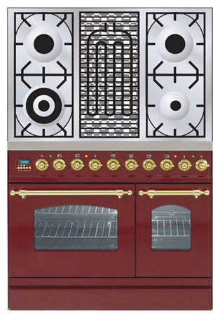 Estufa de la cocina ILVE PDN-90B-MP Red Foto, características