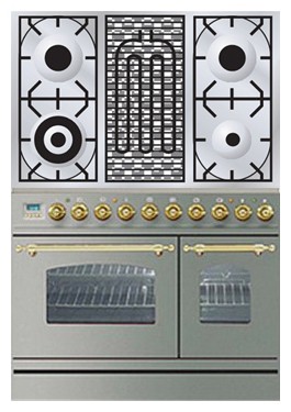 Кухонна плита ILVE PDN-90B-MP Stainless-Steel фото, Характеристики