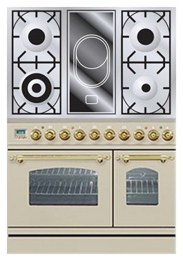 Кухонная плита ILVE PDN-90V-MP Antique white Фото, характеристики