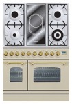 Кухонна плита ILVE PDN-90V-MP Antique white 90.00x87.00x60.00 см