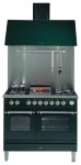 厨房炉灶 ILVE PDNE-100-MP Green 100.00x90.00x60.00 厘米