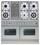 Σόμπα κουζίνα ILVE PDW-120B-VG Stainless-Steel 120.00x90.00x60.00 cm