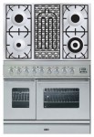 Virtuves Plīts ILVE PDW-90B-VG Stainless-Steel 90.00x87.00x60.00 cm