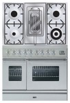 Estufa de la cocina ILVE PDW-90R-MP Stainless-Steel 90.00x87.00x60.00 cm