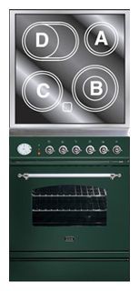 Кухненската Печка ILVE PE-60N-MP Green снимка, Характеристики