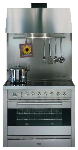 Fogão de Cozinha ILVE PE-90-MP Stainless-Steel Foto, características