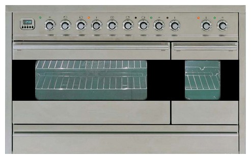Estufa de la cocina ILVE PF-120F-MP Stainless-Steel Foto, características