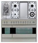Virtuves Plīts ILVE PF-120FR-MP Stainless-Steel 120.00x87.00x60.00 cm