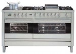 Stufa di Cucina ILVE PF-150FS-VG Stainless-Steel 150.00x87.00x60.00 cm