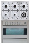 厨房炉灶 ILVE PF-906-VG Stainless-Steel 90.00x87.00x60.00 厘米