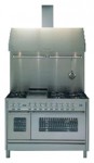 Кухонная плита ILVE PL-120F-VG Stainless-Steel 120.00x87.00x60.00 см