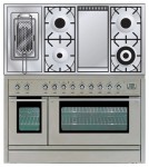 Fogão de Cozinha ILVE PL-120FR-MP Stainless-Steel 120.00x87.00x60.00 cm