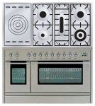Кухонная плита ILVE PL-120S-VG Stainless-Steel 120.00x87.00x60.00 см