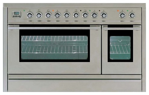 Estufa de la cocina ILVE PL-120V-MP Stainless-Steel Foto, características