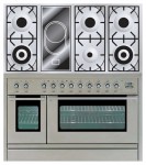 厨房炉灶 ILVE PL-120V-VG Stainless-Steel 120.00x87.00x60.00 厘米