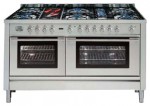 Estufa de la cocina ILVE PL-150B-VG Stainless-Steel 150.00x90.00x60.00 cm