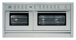 Fornuis ILVE PL-150F-MP Stainless-Steel 150.00x87.00x60.00 cm