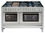 厨房炉灶 ILVE PL-150F-VG Stainless-Steel 150.00x90.00x60.00 厘米