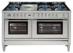 Кухонна плита ILVE PL-150S-VG Stainless-Steel 150.00x90.00x60.00 см